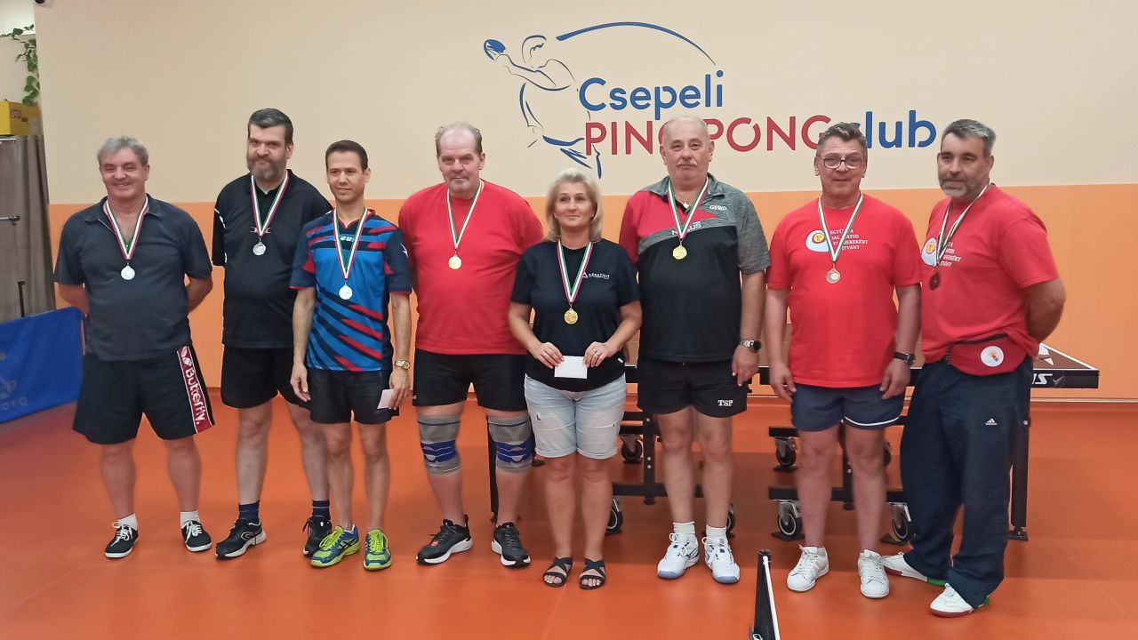 Csepeli Pingpong Club DC gyztesek