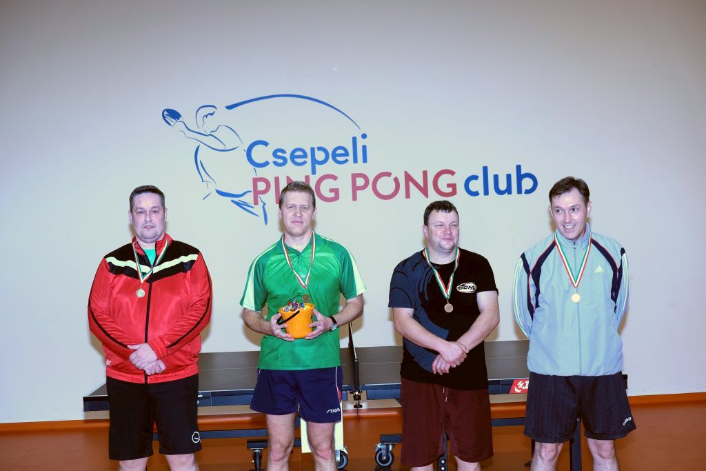 Csepeli Pingpong Club Nyílt verseny győztesek