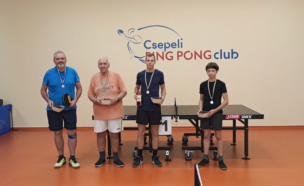 Csepeli Pingpong Club amatőr szüreti verseny amatőr