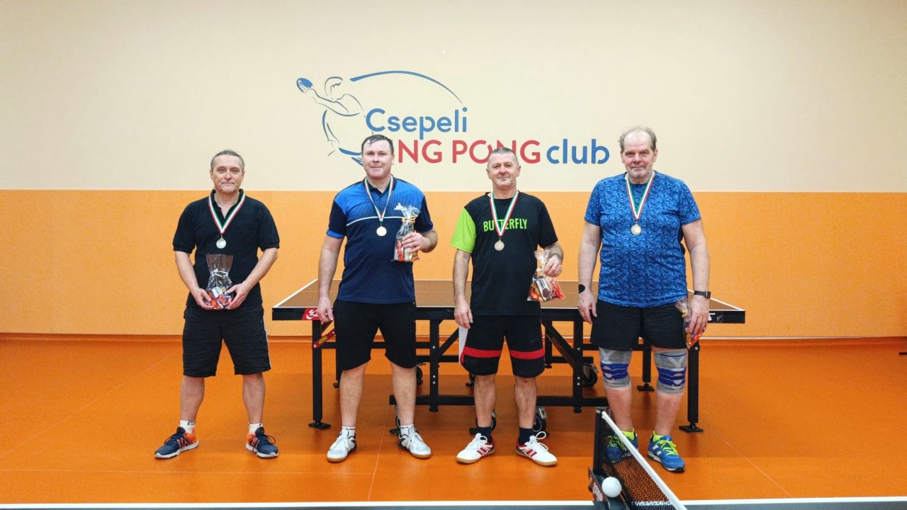 Csepeli Pingpong Club egyeni 1207