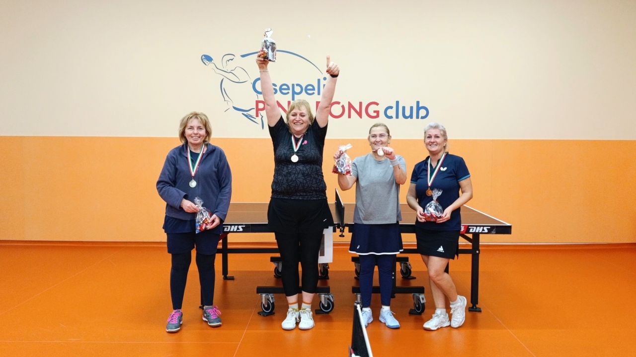 Csepeli Pingpong Club egyeni 1214