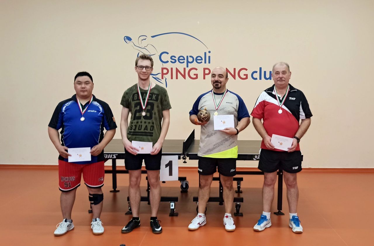 Csepeli Pingpong egyéni győztesek
